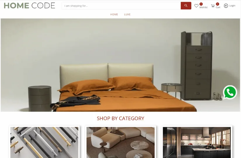 Home Code Solutions Screenshot